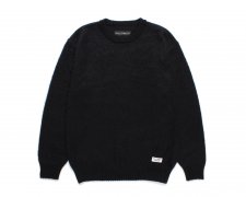 ڻĤ1WACKO MARIA (拾ޥꥢ) MOHAIR CREW NECK SWEATER ( TYPE-1 )(إ롼ͥå) BLACK