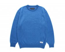 ڻĤ2WACKO MARIA (拾ޥꥢ) MOHAIR CREW NECK SWEATER ( TYPE-1 )(إ롼ͥå) BLUE