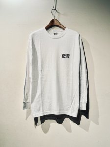 ڻĤ2WACKO MARIA (拾ޥꥢ) CREW NECK LONG SLEEVE T-SHIRT ( TYPE-4 )(󥰥꡼TEE) WHITE