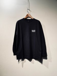 ڻĤ2WACKO MARIA (拾ޥꥢ) CREW NECK LONG SLEEVE T-SHIRT ( TYPE-4 )(󥰥꡼TEE) BLACK