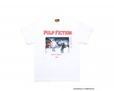 WACKO MARIA (拾ޥꥢ) PULP FICTION / CREW NECK T-SHIRT ( TYPE-4 )(硼ȥ꡼TEE) WHITE