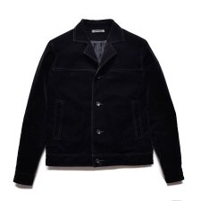 ڻĤ1MINEDENIM(ޥǥ˥) Velvet Denim 4B JKT(٥٥åȥǥ˥4¥㥱å) BLACK