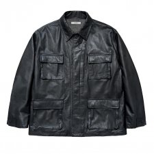 ڻĤ1exodus () BDU LEATHER JACKET(BDU쥶㥱å) BLACK