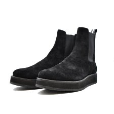 ڻĤ1MINEDENIM(ޥǥ˥) Suede Leather Side Gore Boots(ɥ쥶ɥ֡) BLACK