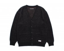 WACKO MARIA (拾ޥꥢ) GLITTER MOHAIR CARDIGAN ( TYPE-1 ) (åإǥ) BLACK-RAINBOW