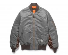 ڻĤ2WACKO MARIA (拾ޥꥢ) MA-1 FLIGHT JACKET (MA-1ե饤ȥ㥱å) GRAY