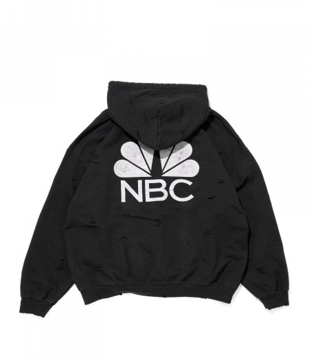 DELUXE (デラックス) DELUXE x NBC HOODIE(デラックス×NBCパーカー) BLACK