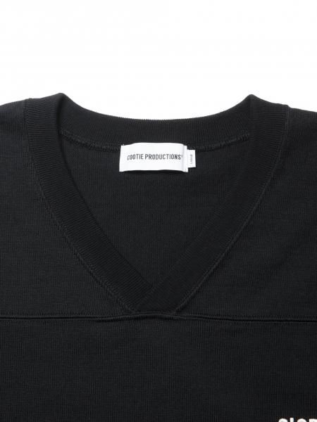 COOTIE (クーティー) Heavy Oz Jersey Jacquard Sleeve Hockey