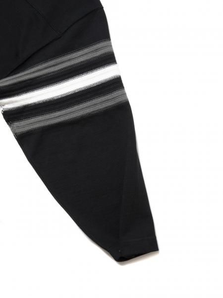 COOTIE (クーティー) Heavy Oz Jersey Jacquard Sleeve Hockey