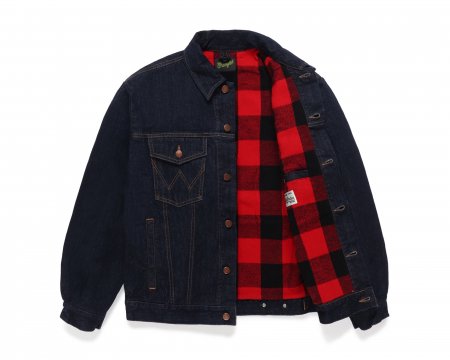 残り1点】 WACKO MARIA (ワコマリア) Wrangler / TRUCKER JACKET ( TYPE-2 ) ( ラングラートラッカージャケット TYPE-2 ) INDIGO