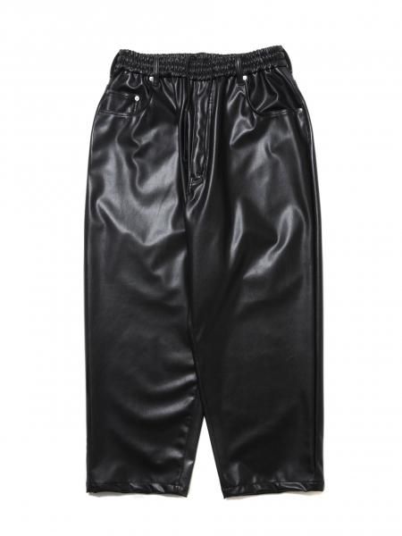 パンツ cootie Faux Leather 5 Pocket Wide Easy 183537846.jpg?cmsp_timestamp=