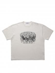 COOTIE PRODUCTIONS(ƥץ)Print S/S Tee (Magical Design®)(ޥǥS/S TEE) Off Ivory