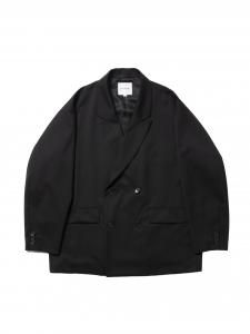 COOTIE PRODUCTIONS(ƥץ) Comfort Merino Saxony Double Breasted Jacket (֥֥쥹ȥ㥱å) Black