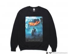 WACKO MARIA (拾ޥꥢ) THE DARK KNIGHT TRILOGY / CREW NECK SWEAT SHIRT ( TYPE-2)(ʥȥ롼å) BLACK