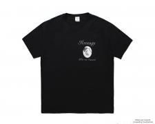 WACKO MARIA (拾ޥꥢ) ELLEN VON UNWERTH/ WASHED HEAVY WEIGHT CREW NECK T-SHIRT ( TYPE-2 ) (T) BLACK