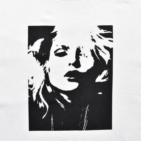MINEDENIM(マインデニム) Monochrome Two tone Face Crewneck T