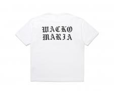 WACKO MARIA (拾ޥꥢ) WASHED HEAVY WEIGHT CREW NECK T-SHIRT ( TYPE-11 ) (롼ͥåTEE) WHITE