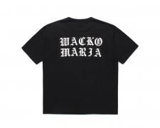 WACKO MARIA (拾ޥꥢ) WASHED HEAVY WEIGHT CREW NECK T-SHIRT ( TYPE-11 ) (롼ͥåTEE) BLACK
