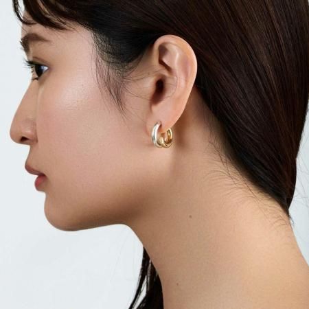 GARNI(ガルニ) Intersect Hoop Pierce(インターセクト フープ