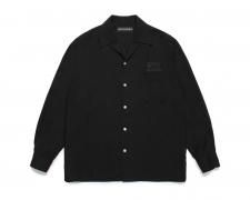 WACKO MARIA (拾ޥꥢ) MR BROTHERS CUT CLUB / 50'S SHIRT L/S (50'SL/S) BLACK