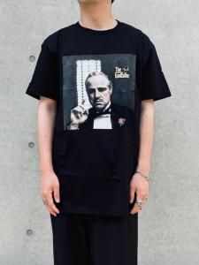 HEMSTITCH SELECT(إॹƥå쥯)THE GODFATHER S/S TEE(åɥեS/S TEE) BLACK