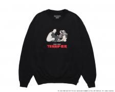 WACKO MARIA (拾ޥꥢ)TERRIFIER / HEAVY WEIGHT CREW NECK SWEAT SHIRT ( TYPE-3 )(إӡȥå)BLACK