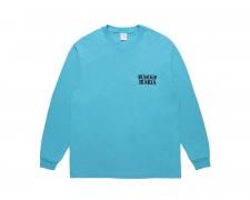 WACKO MARIA (ワコマリア)WASHED HEAVY WEIGHT CREW NECK LONG SLEEVE T-SHIRT ( TYPE-1 )(長袖Tシャツ)BLUE