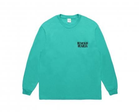 ワコマリア ウォッシュド ヘビー ウエイト クルーネック 長袖 Tシャツ L ワコマリア ウォッシュド ヘビー ウエイト クルーネック 長袖 T