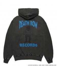 WACKO MARIA (拾ޥꥢ)DEATH ROW RECORDS/WASHED MIDDLE WEIGHT FULL ZIP HOODED SWEAT(åץաǥ)GRAY