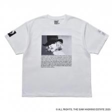 MINEDENIM(マインデニム)Sam Haskins × Stie-lo “kate” Tee(サムハスキンスTEE) WHITE