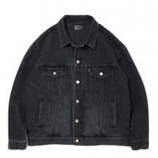 ROTTWEILER (åȥ磻顼)R9 DENIM JACKET(ǥ˥ॸ㥱å) BLACK