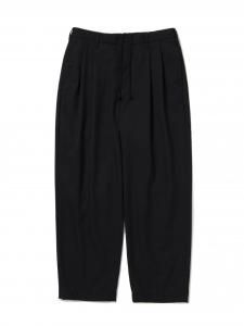 COOTIE PRODUCTIONS(ƥץ)T/W Saxony 2 Tuck Wide Easy Trousers(磻ɥ2åȥ饦) Black
