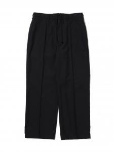 COOTIE PRODUCTIONS(ƥץ)T/W Saxony Pin Tuck Square Leg Easy Trousers(ԥ󥿥åȥ饦) Black