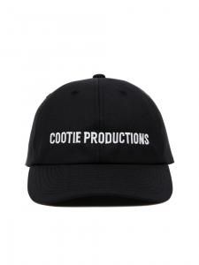 【残り1点】COOTIE PRODUCTIONS(クーティー)T/W Saxony 6 Panel Cap(T/Wサキソニー6パネルキャップ) Black