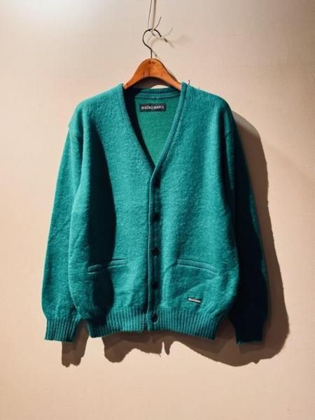 WACKO MARIA (ワコマリア) MOHAIR CARDIGAN(モヘアカーディガン) GREEN
