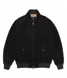 【残り1点】WACKO MARIA (ワコマリア) BARACUTA / G9 SUEDE LEATHER HARRINGTON JACKET(バラクータレザージャケット) BLACK