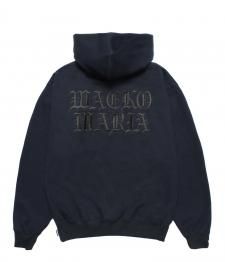 WACKO MARIA (ワコマリア)HEAVY WEIGHT PULLOVER HOODED SWEAT SHIRT ( TYPE-2 )(ヘビーウエイトプルオーバーフーディー) NAVY