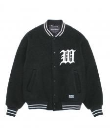 【残り2点】WACKO MARIA (ワコマリア)VARSITY JACKET ( TYPE-2 )(バーシティージャケット) BLACK