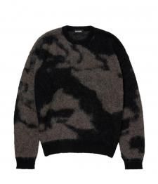 ROTTWEILER (åȥ磻顼)R9 PAINTED KNIT(إ롼˥å) BLACK