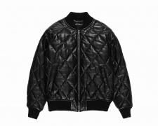 ڻĤ2WACKO MARIA (拾ޥꥢ) LEATHER QUILTED JACKET ( TYPE-1 )(쥶ƥ󥰥㥱å) BLACK