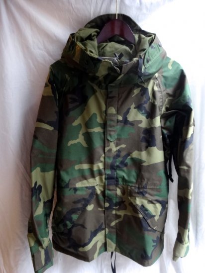 90's DEAD STOCK US Army ECWCS Camouflage Gore-tex Jacket GEN1 