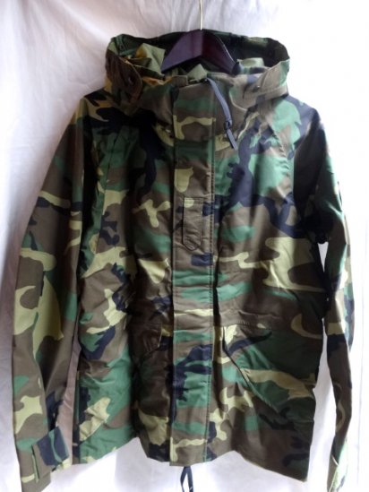 90's DEAD STOCK US Army ECWCS Camouflage Gore-tex Jacket GEN1  