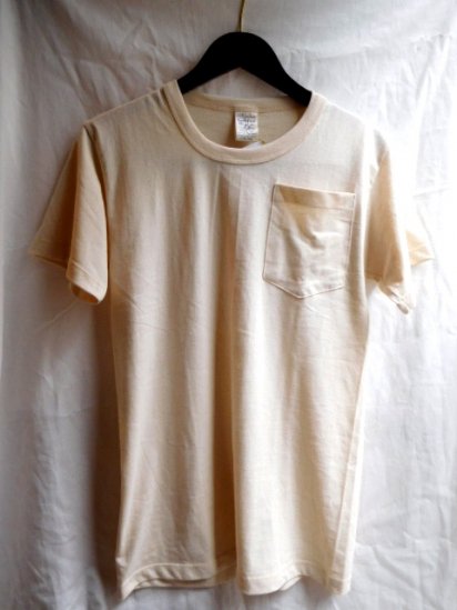 S.O.S Organic Cotton Pocket Tee Grown and Sewn in The U.S.A Natural
