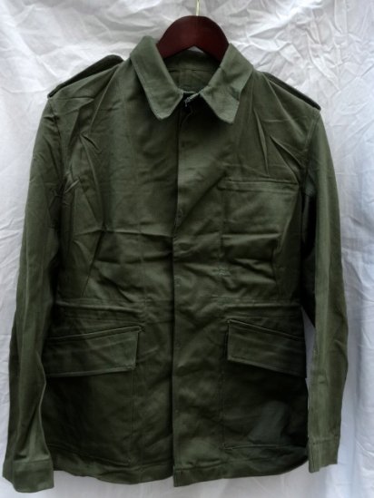 60's Vintage British Army Jacket Overall Green Size 2 /E