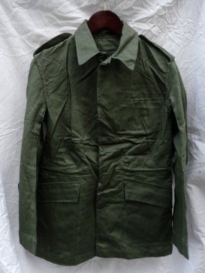 60's Vintage British Army Jacket Overall Green Size 2 /F