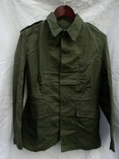 60's Vintage British Army Jacket Overall Green Size 2 /I