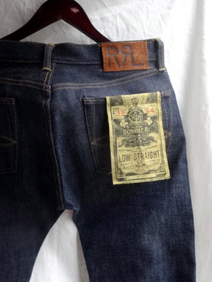 RRL LOW STRAIGHT Denim Pants Made in U.S.A - ILLMINATE Official 