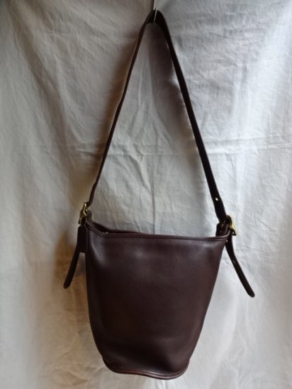 Old COACH Leather Bag Made in U.S.A Brown