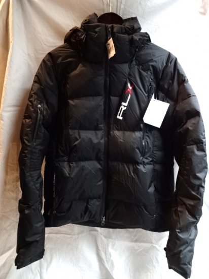 RLX Ralph Lauren Hoody Down Jacket Black - ILLMINATE Official