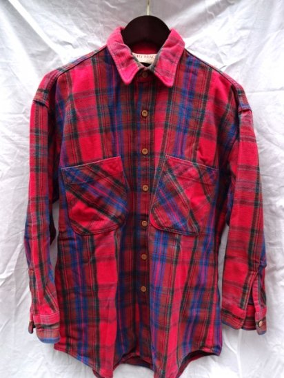 90's Vintage BIGMAC Cotton Flannel Shirts /B